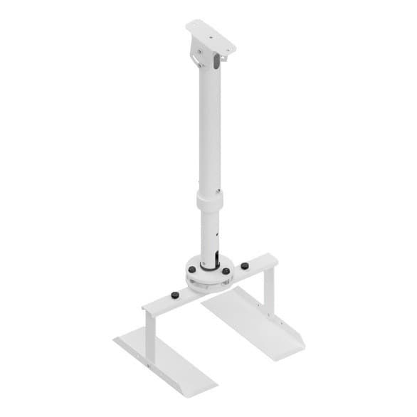 SUPORTE PARA PROJETOR DE TETO INCLINADO COM BANDEJA