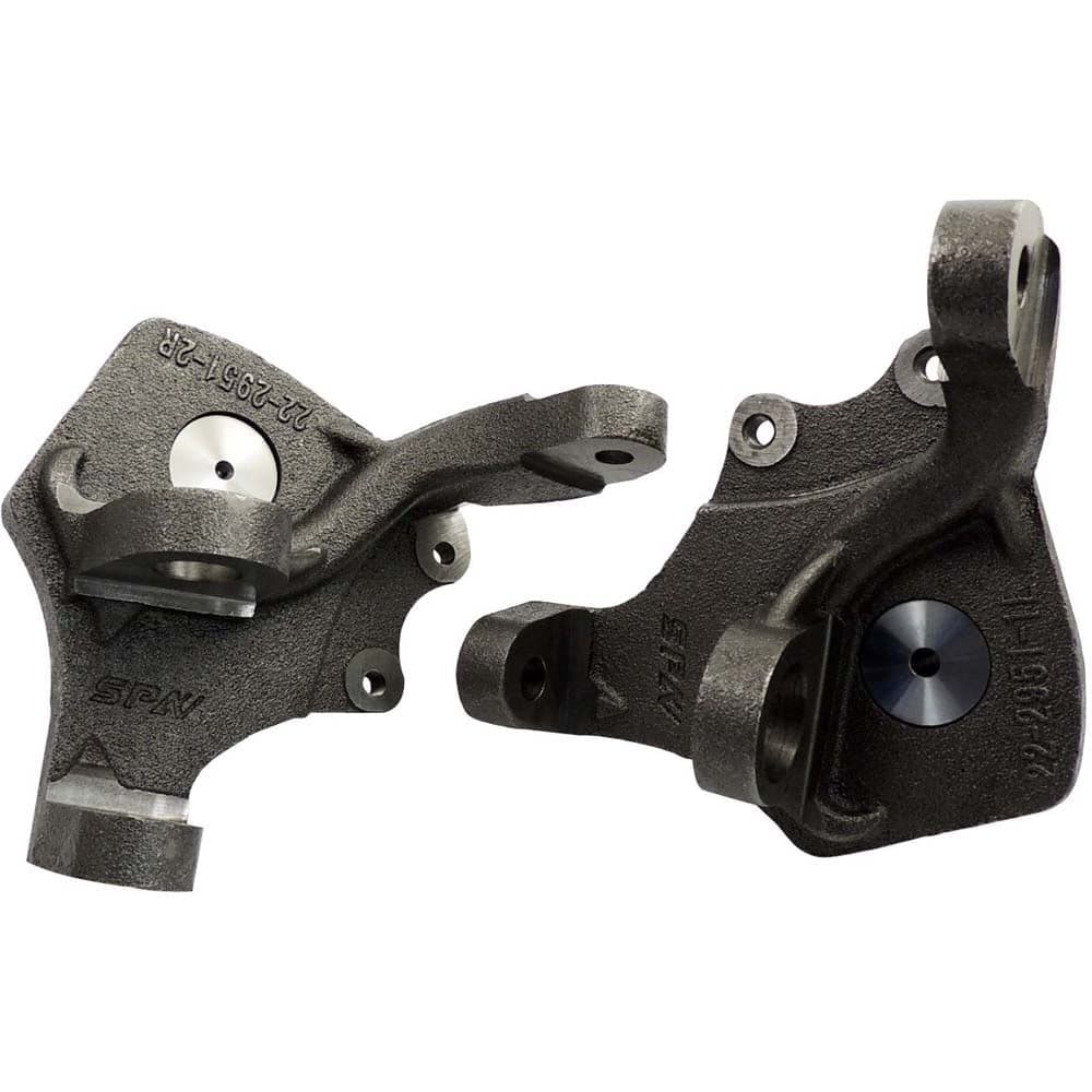 Manga de eixo deslocada VW Fusca e derivados - Suspensão pivô disco 4 furos