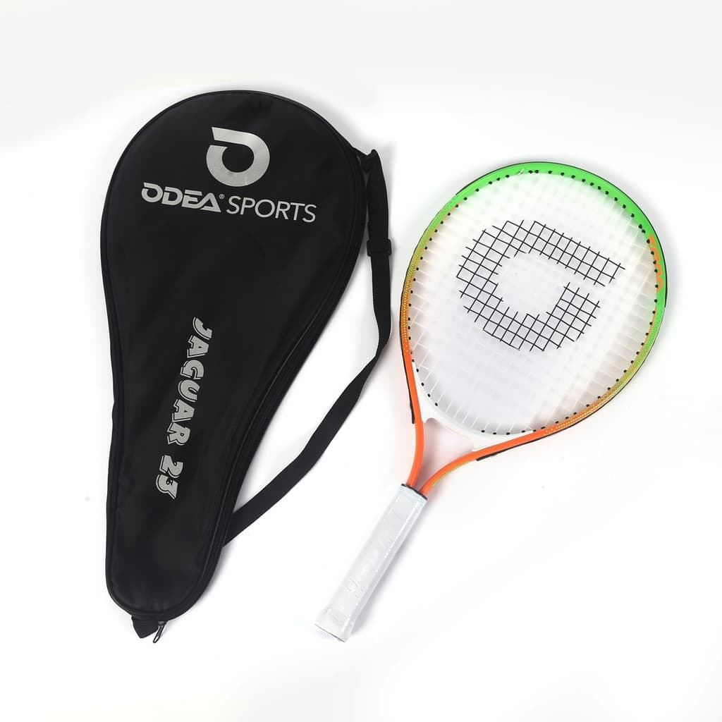 Raquete Tênis Infantil 23 Polegadas Odea Com Capa(Laranja,4 1/4)