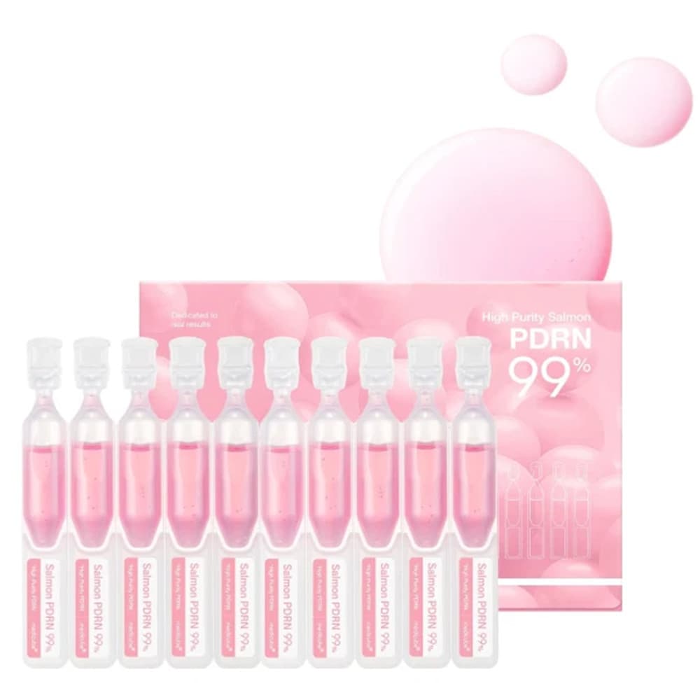Medicube Salmon DNA PDRN Pink One Day Serum 99% Salmon DNA PDRN 0.05 fl.oz x 10
