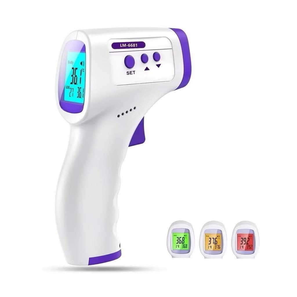 Termômetro Infravermelho Para Bebê Adulto Digital Display