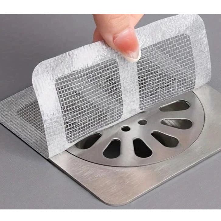 Kit 10 Protetor De Ralo Banheiro Cozinha Tela Adesivo