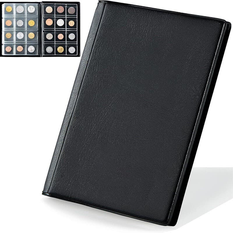 Álbum Para 120 Moedas - Para Moedas De Até 27mm