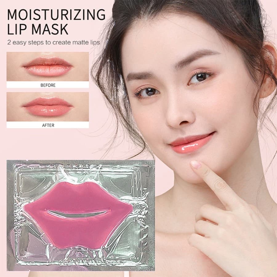 10/20/30 Máscaras Labial De Mel de colágeno com cristal hidratante para lábios Beleza Mask