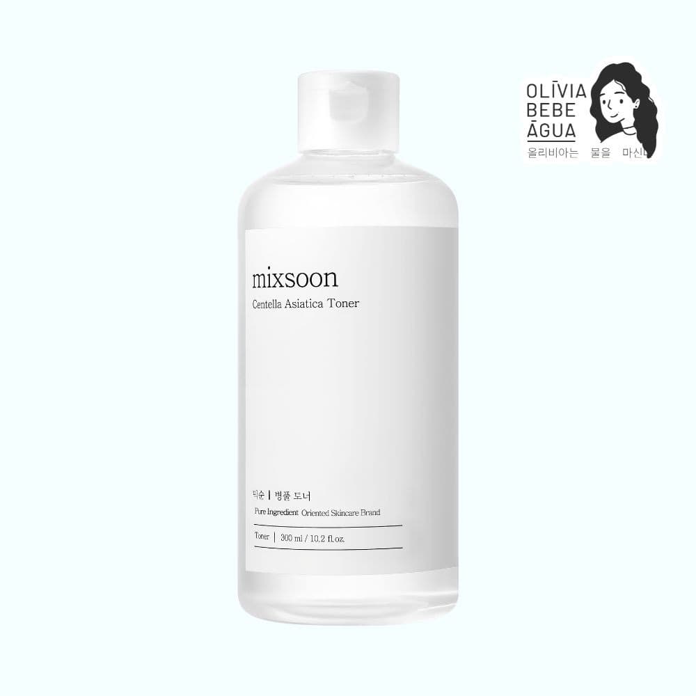 mixsoon Centella Asiatica Toner 300ml - Tônico Facial Hidratante Centella Asiática