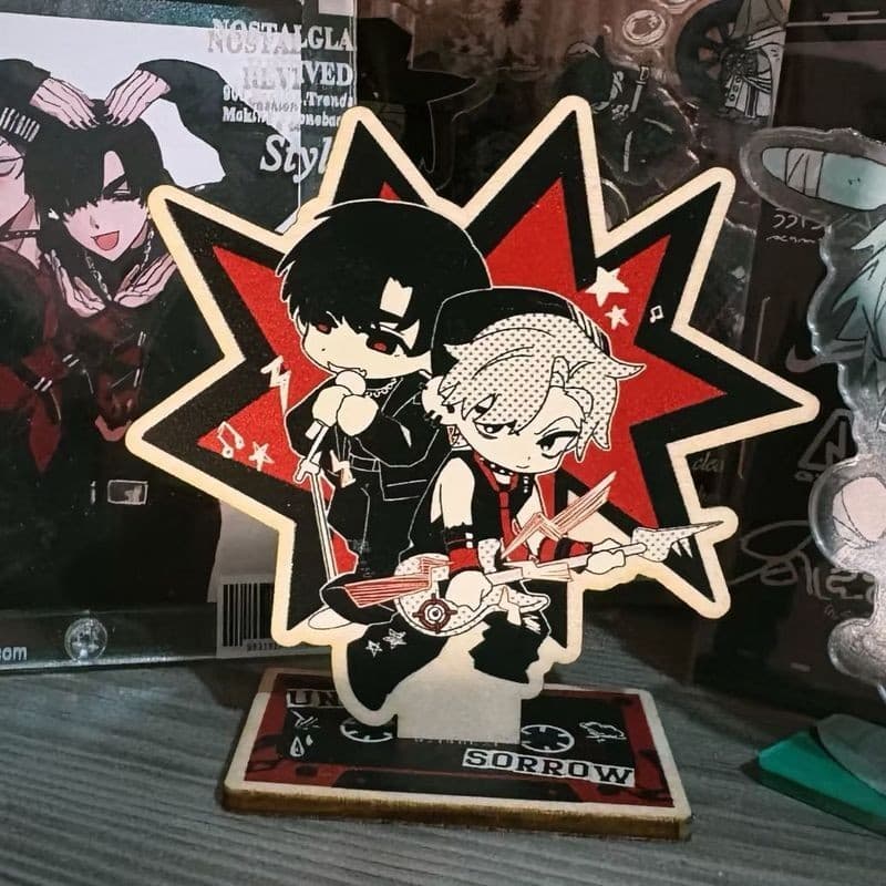 2025 ALIEN STAGE IVAN Até Figuras Acrílico Stand Anime Action Figure Acessórios Coleção Crianças Figura Brinquedos Prese