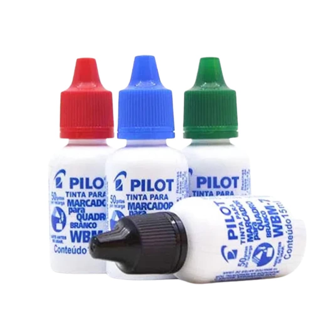Refil Para Marcadores De Quadro Branco WBM-7 15ml  Todas as cores - PILOT