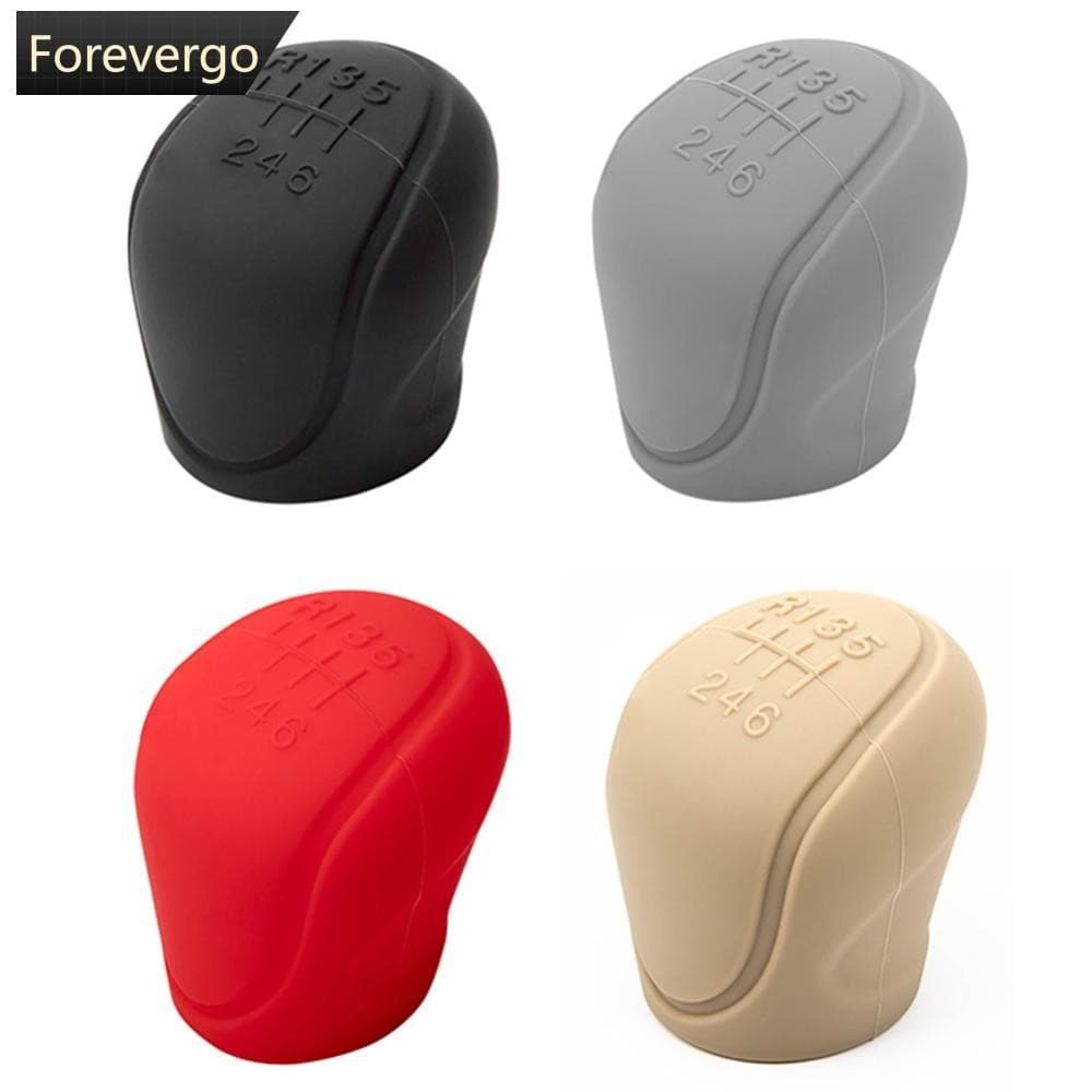 FOREVERGO Universal 6 Velocidades Carro Silicone Botão De Mudança De Engrenagem Capa Antiderrapante Alça Capas Protetora