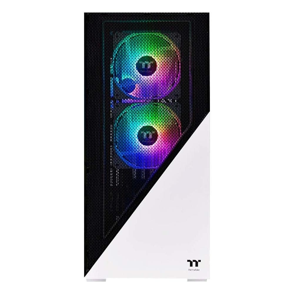 Gabinete Thermaltake Divider 370 TG, Mid-Tower, ARGB, Vidro, 3 fans ARGB, Snow - CA-1S4-00M6WN-00