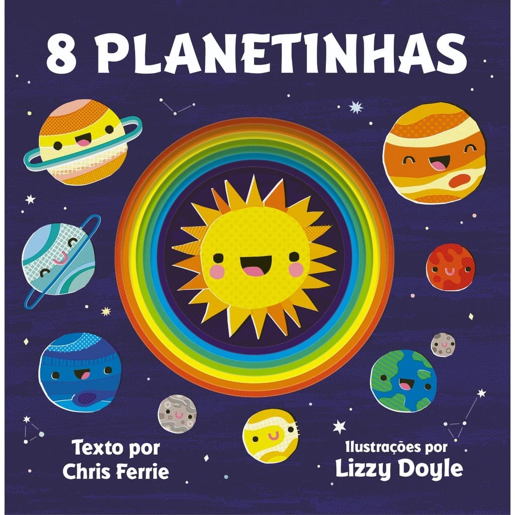 8 Planetinhas Livro Infantil