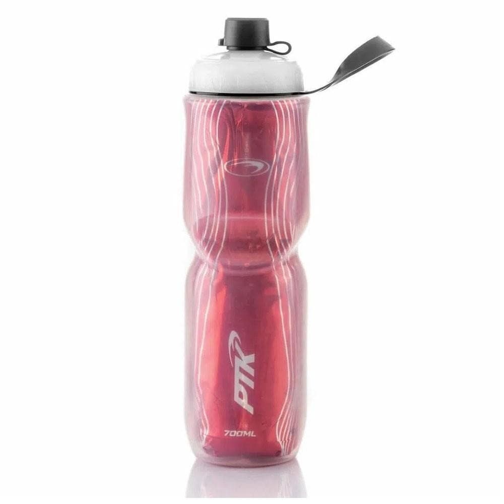 Caramanhola Garrafinha Squeeze Ciclismo Bike Academia Térmica PTK Rastro 700ml - Livre de BPA