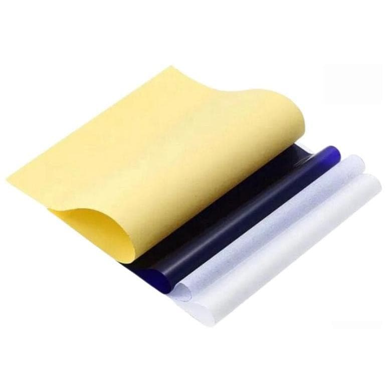 5 Unid Papel Stencil Thermal Spirit Tatoo Decalque Termico