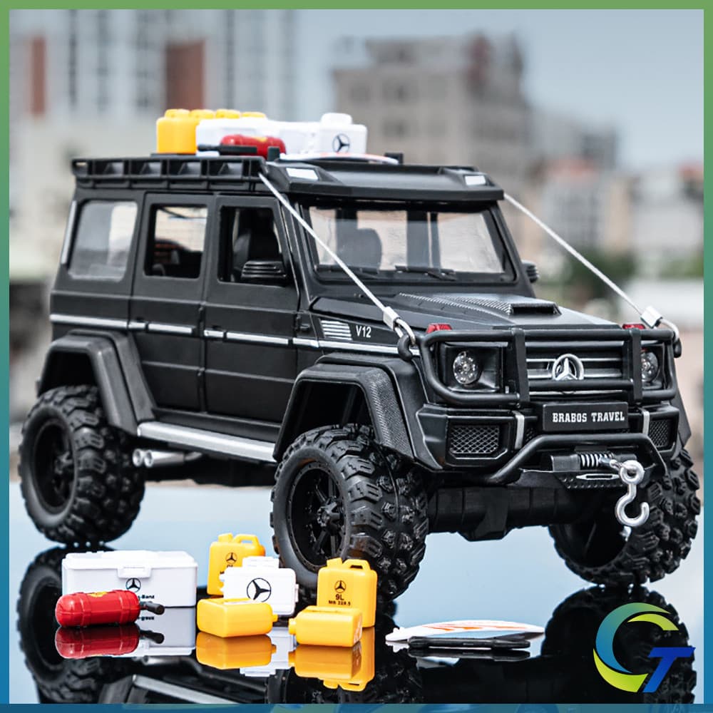 1 : 24 Benz G550 Aventura Diecast Brinquedos Modelo De Carro Carros Liga Brinquedo Coleção Presente Para Meninos Criança