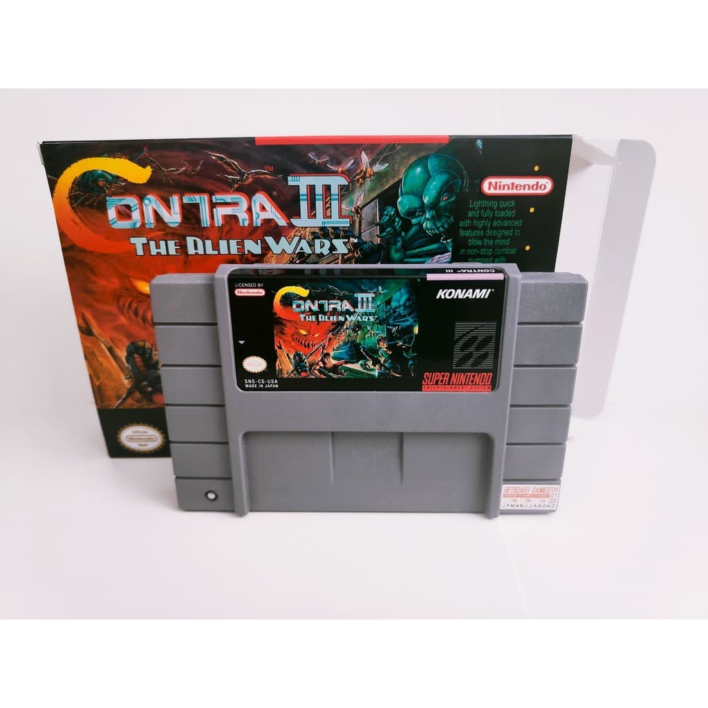 Jogo Contra III com caixa lacrado