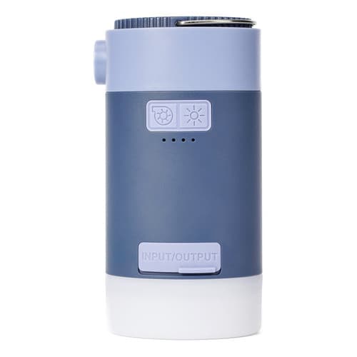 Bomba De Ar Portátil Elétrico Solar Multiuso Lanterna 4 Em 1 Enche Colchão Sucção 120W