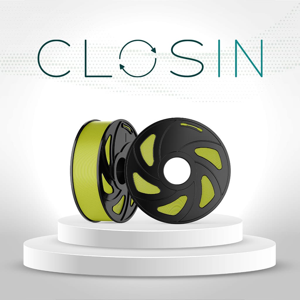 PETG - Fluo Yellow - 1kg - Filamento para Impressão 3D