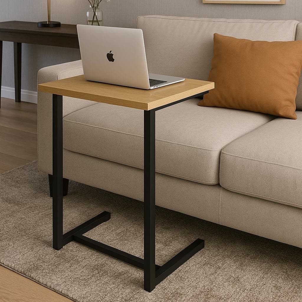 Mesa Para Home Office de Apoio de Sofá Notebook Estudos