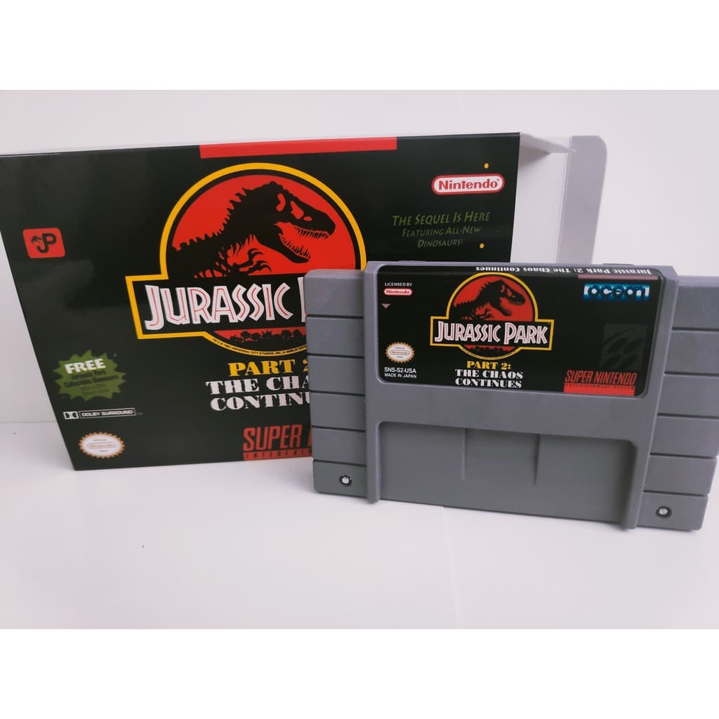 Jurassic Park com caixa lacrado