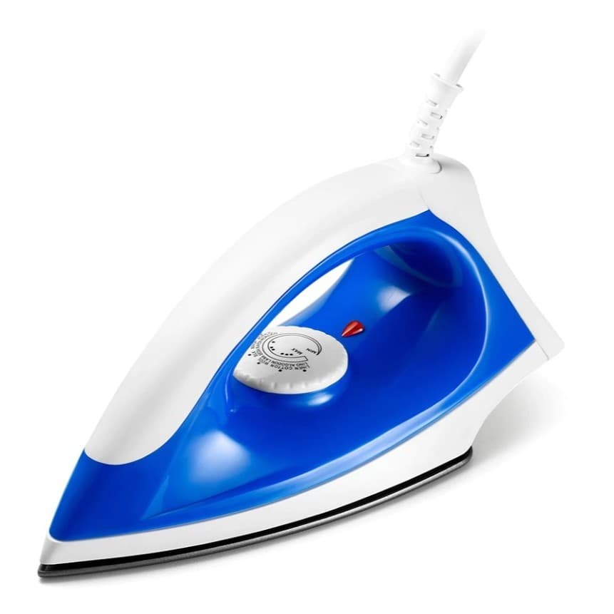Ferro De Passar Roupas Seco Antiaderente Elgin Iron Force Cor Branco