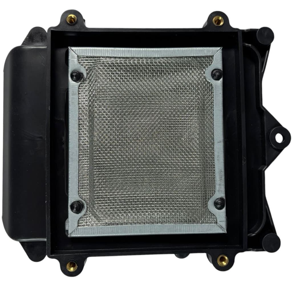 Carcaça secundária tela da caixa do filtro de ar CG125 CG150 Fan Titan 2009 a 2013 grade