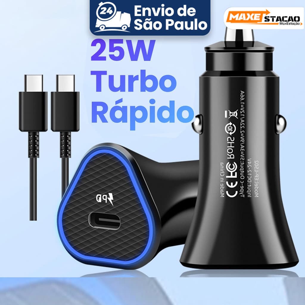 Usado para USB Turbo Car Carregamento Rápido Carregador de Favo de Mel Entrada de Energia 25W