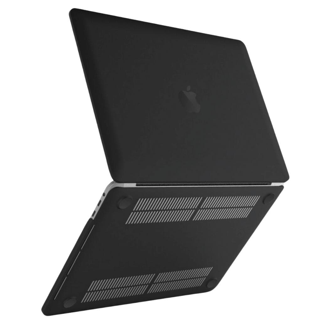 Capa Hard Case Para MacBook Pro 13” Touch Bar M1 M2 - Mod. A2338 Preto Fosco - Toque Emborrachado