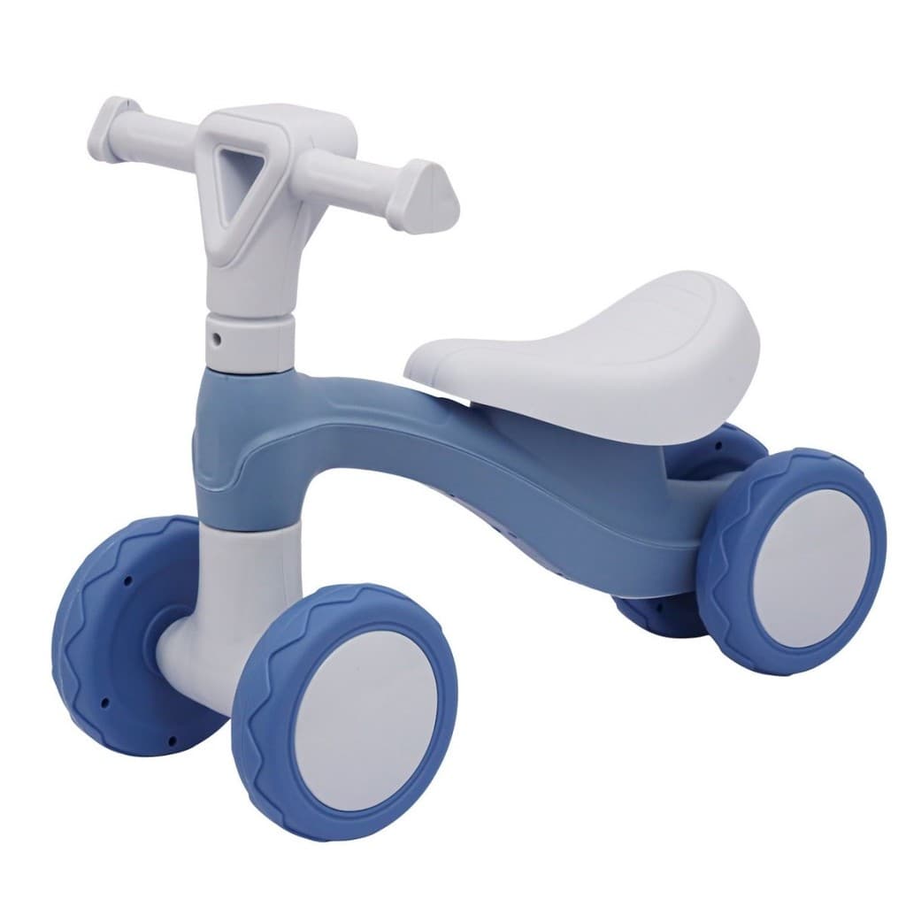 Andador de Equilíbrio Infantil Carrinho Azul Bicicleta Passeio ZippyToys Sem Pedal