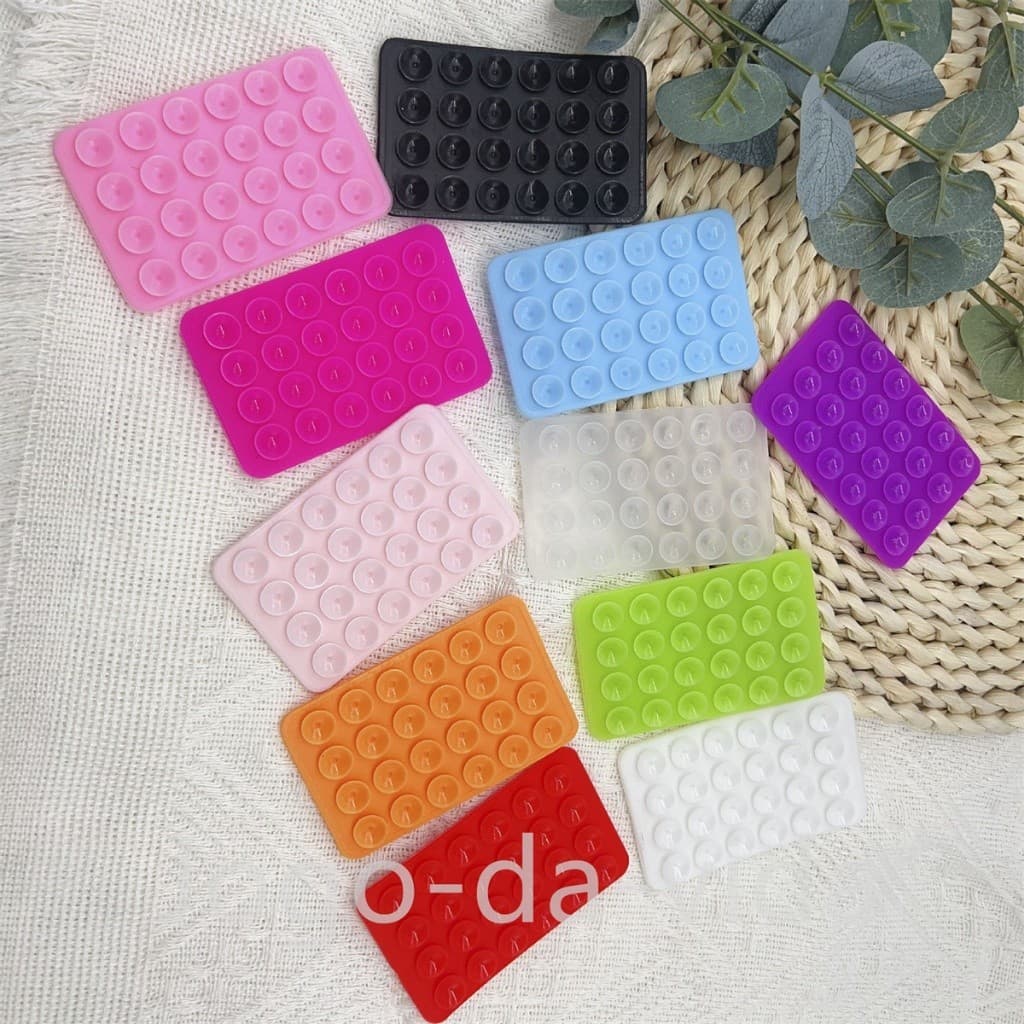Ventosas de silicone dupla face 24 peças para IPhone e Android