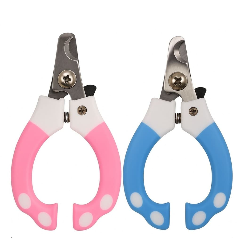 Alicate Cortador de Unha para Cachorro Gato Pet Pequeno Médio Patinha com Trava Segurança Prático