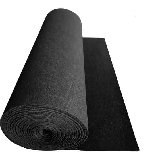 Carpete Preto PADRAO MONTADORA para Forração – Automotivo, Eventos, Som, Sala e Quarto