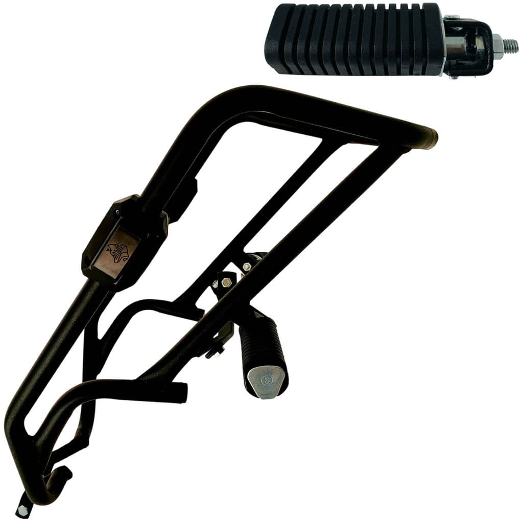 Pop 100 Modelo 2010 Protetor Carenagem Motor Tanque Pedal Mata Cachorro com Pedaleira Retrátil Moto