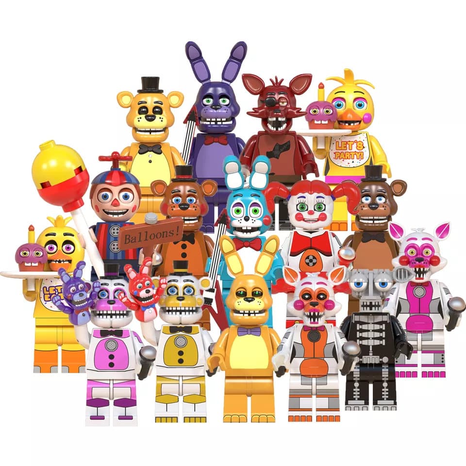 Five Nights At Freddy Kids Blocos De Construção Brinquedos Presentes Para Crianças