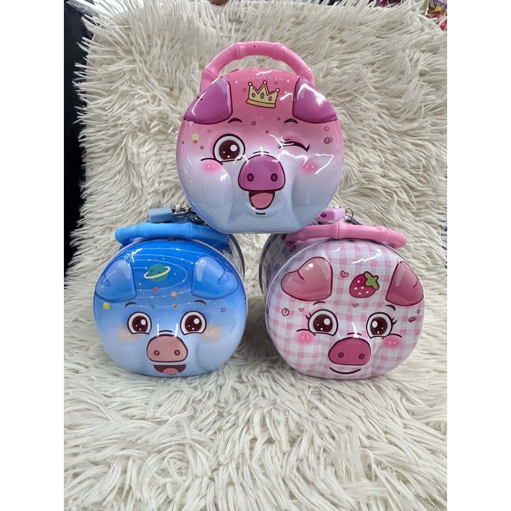 Cofre Infantil Formato de Casa para Decoração, Presente 64118