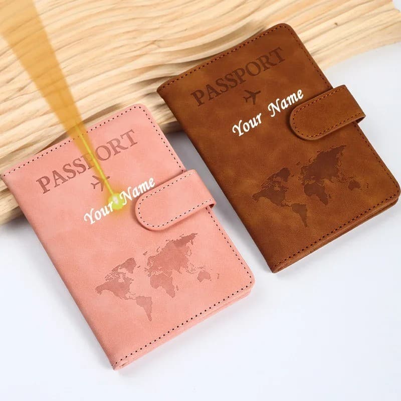2025 Novo Nome Personalizado Logotipo Carteira De Viagem Unisex Cartão De Identificação Casual Fino Bolsa Acessórios Cap
