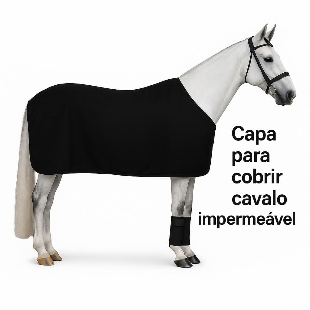 Capa Protetora de cavalo - Frio e Chuva