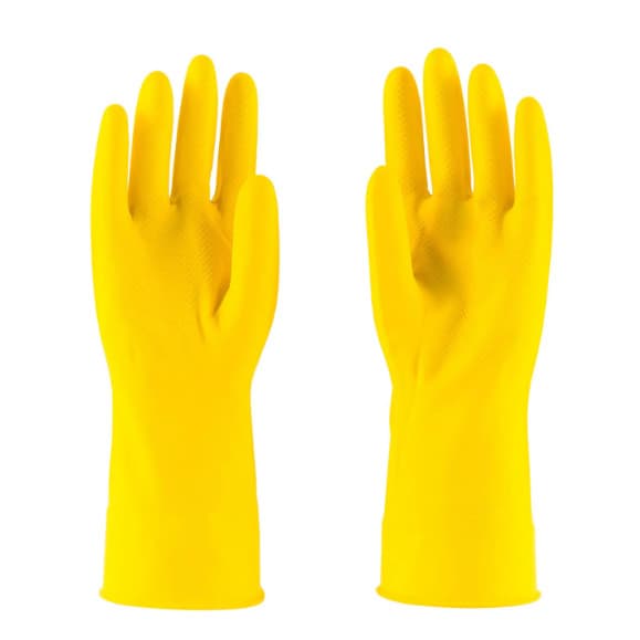 Luva Látex Amarela Tam. G
