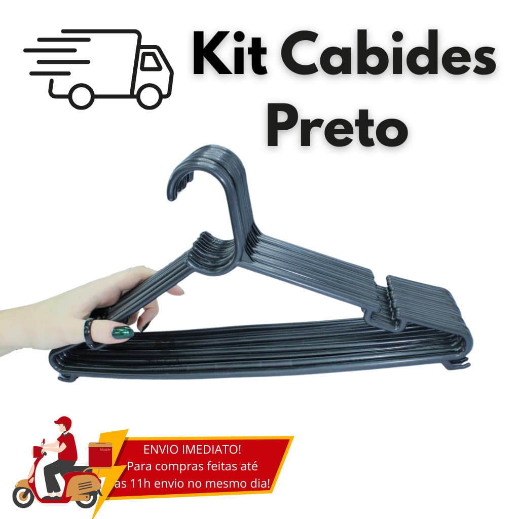 Kit de 20 a 120 Cabides Adulto Combate Envio Imediato Direto do Fabricante Preço Atacado