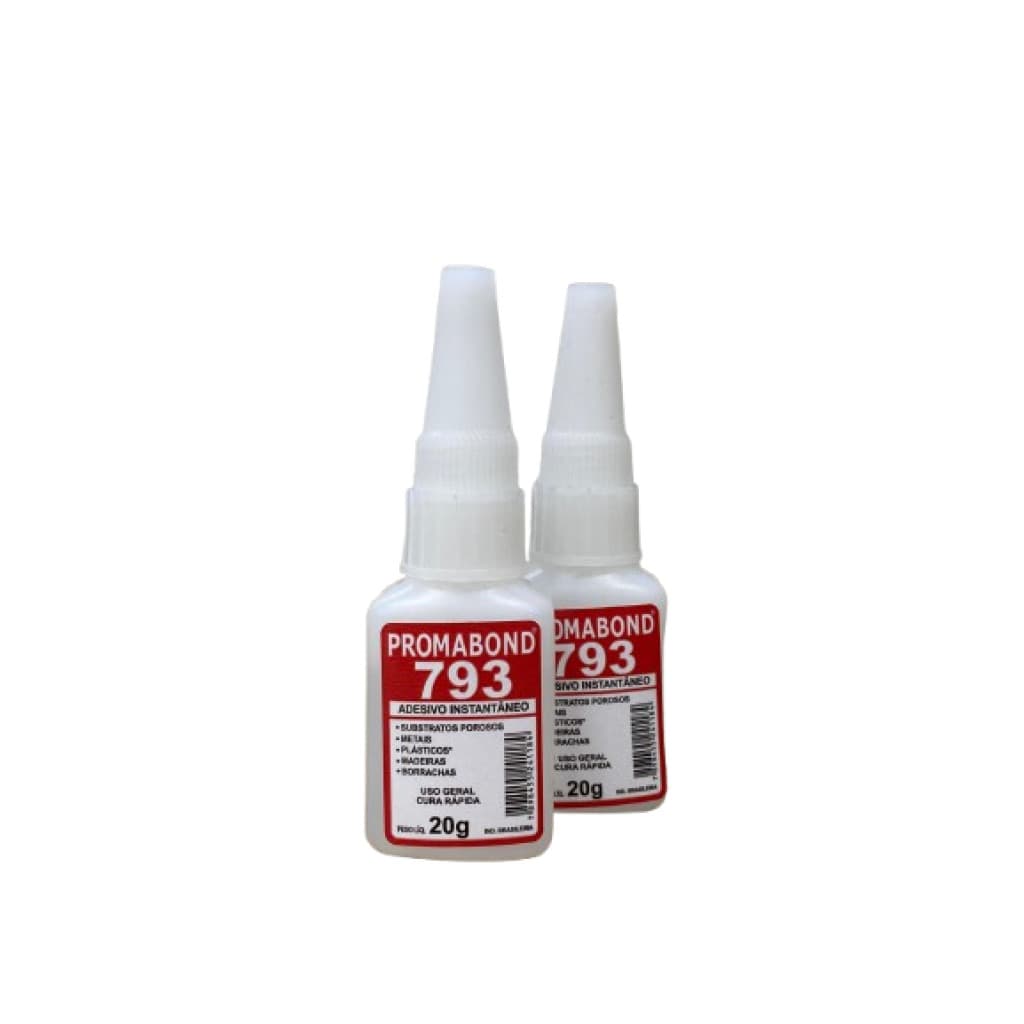 KIT 2 ADESIVOS INSTANTANEO 793 PROMABOND 20 GR