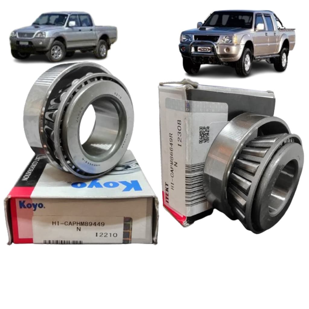 KIT 2 ROLAMENTO PINHAO DIFERENCIAL TRASEIRO L200 SPORT 2.5