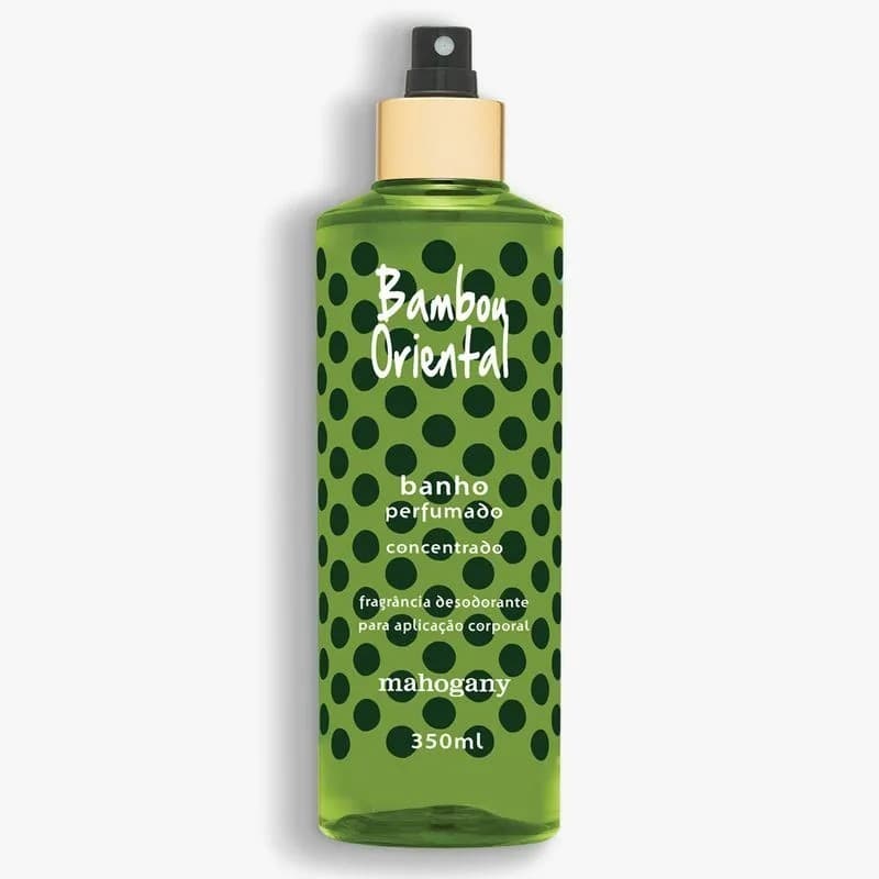 Mahogany - Body Splash Banho Perfumado Bambou Oriental 350ml