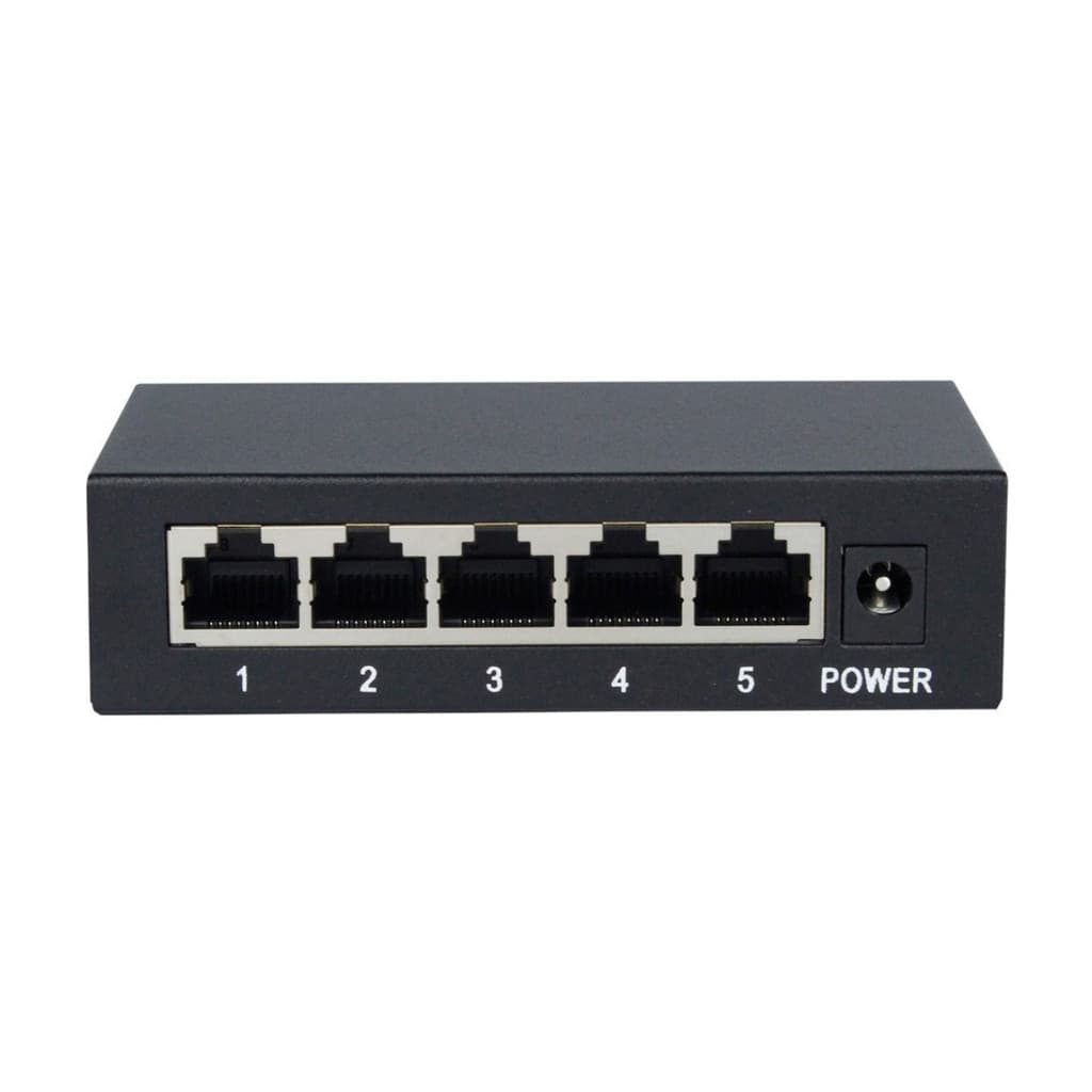 Switch Rede Gigabit 5 Portas Desktop 10/100/1000 Haiz