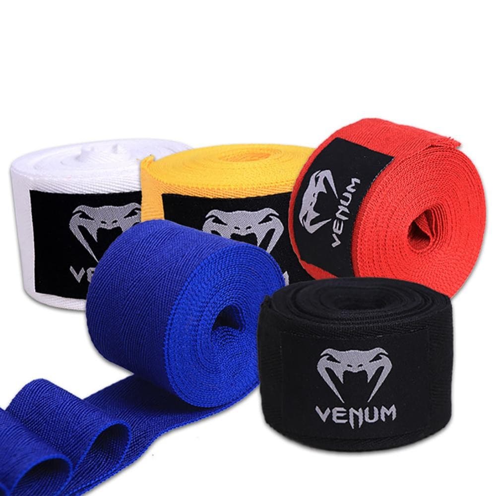 1 Par 1.5M/3M/5M Bandagens De Boxe Esportes Sanda Muay Thai Treinamento Auto-Adesivo Micro Elástico Ligação Mão Equipame