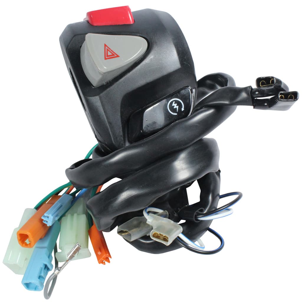 Interruptor punho de partida botão com pisca alerta CG150 CG160 Fan Titan Start CB300 XRE300 modelo CB500