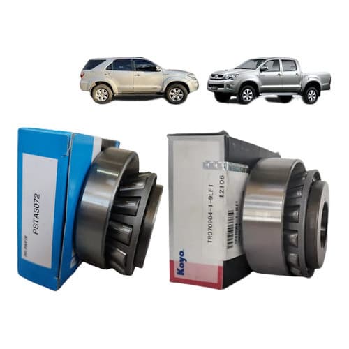 2 Rolamento Pinhao Diferencial Diant, Traseiro Hilux 05-2015