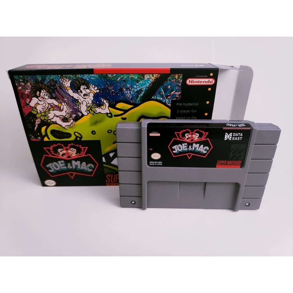 Jogo Joe e Mac com caixa lacrado