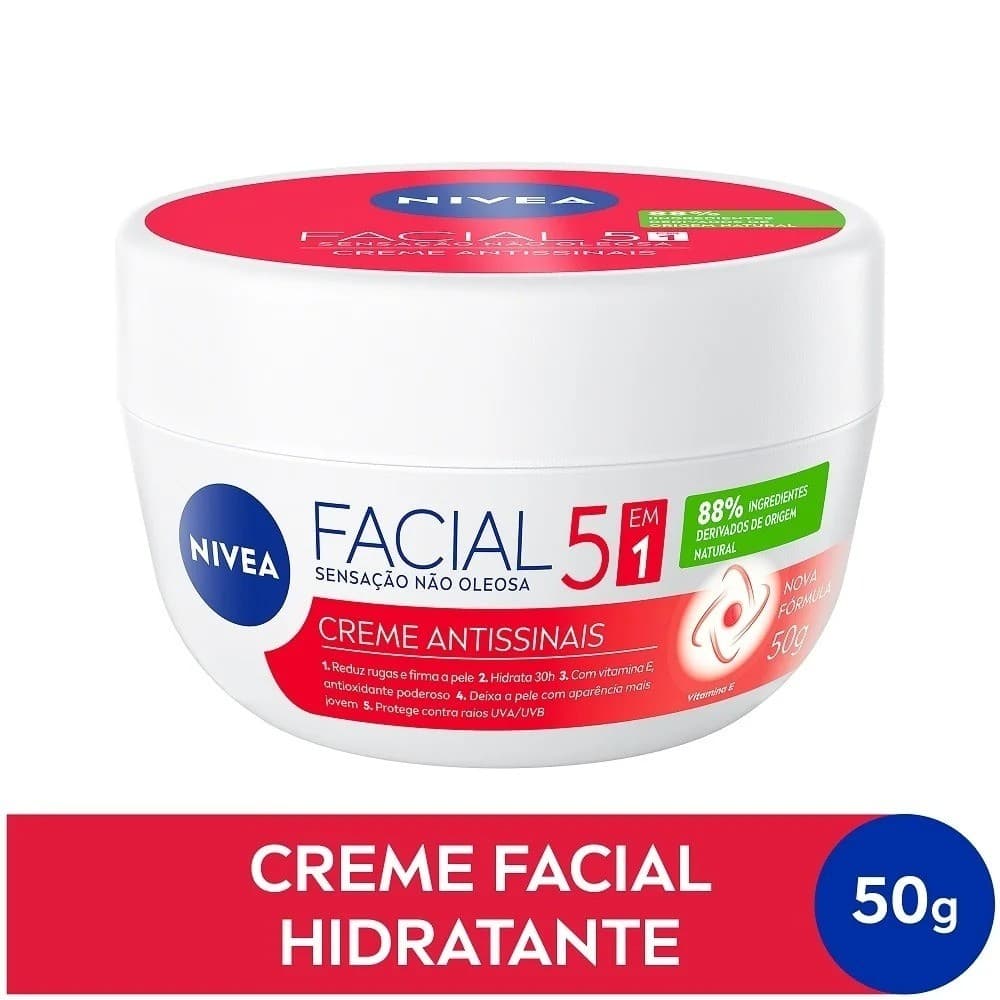 NIVEA - Creme Facial Antissinais - 50g