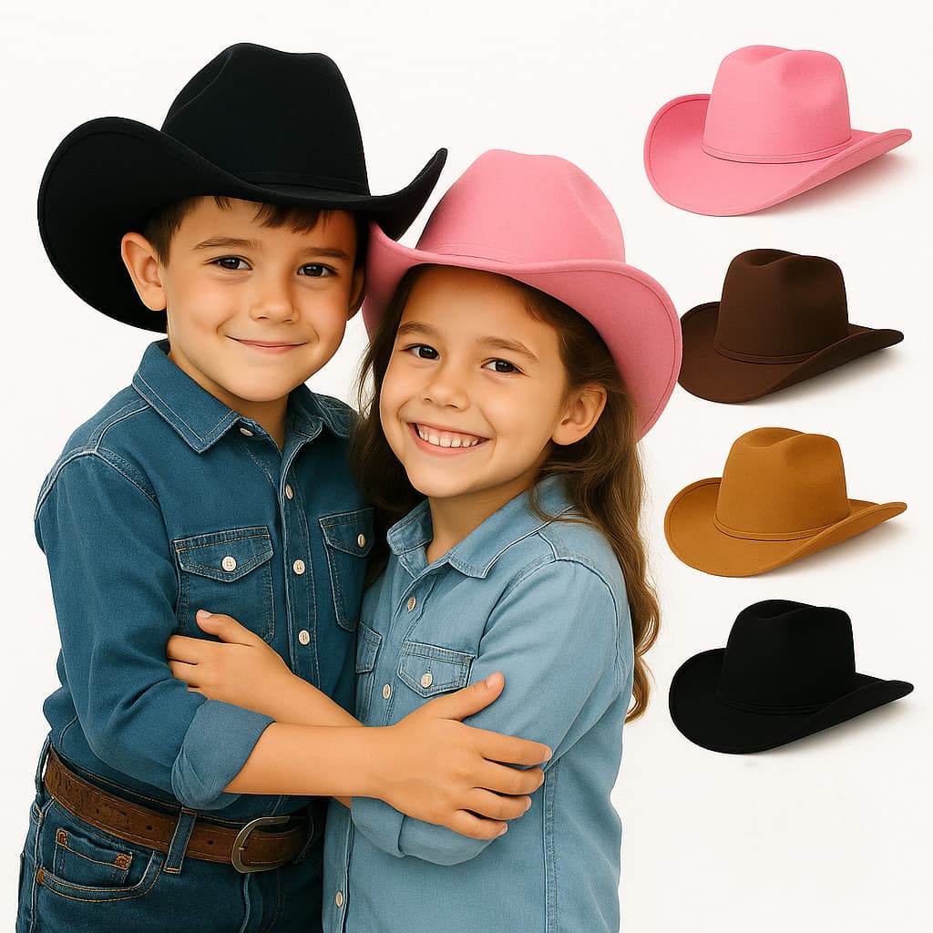 Chapéu Country Gustavo Lima Infantil  Rodeio Sertanejo