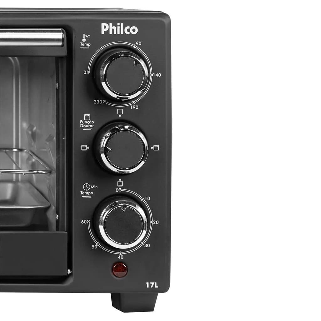 Forno Elétrico Philco 17L Preto – PFE17P ( 127 Volts )