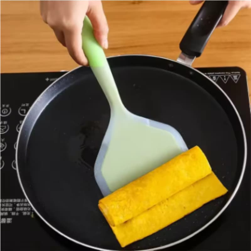 Espátula de Silicone Antiaderente Multiuso para Cozinha de Bovino Ovo Raspador Pizza Cozinha  WL-2466