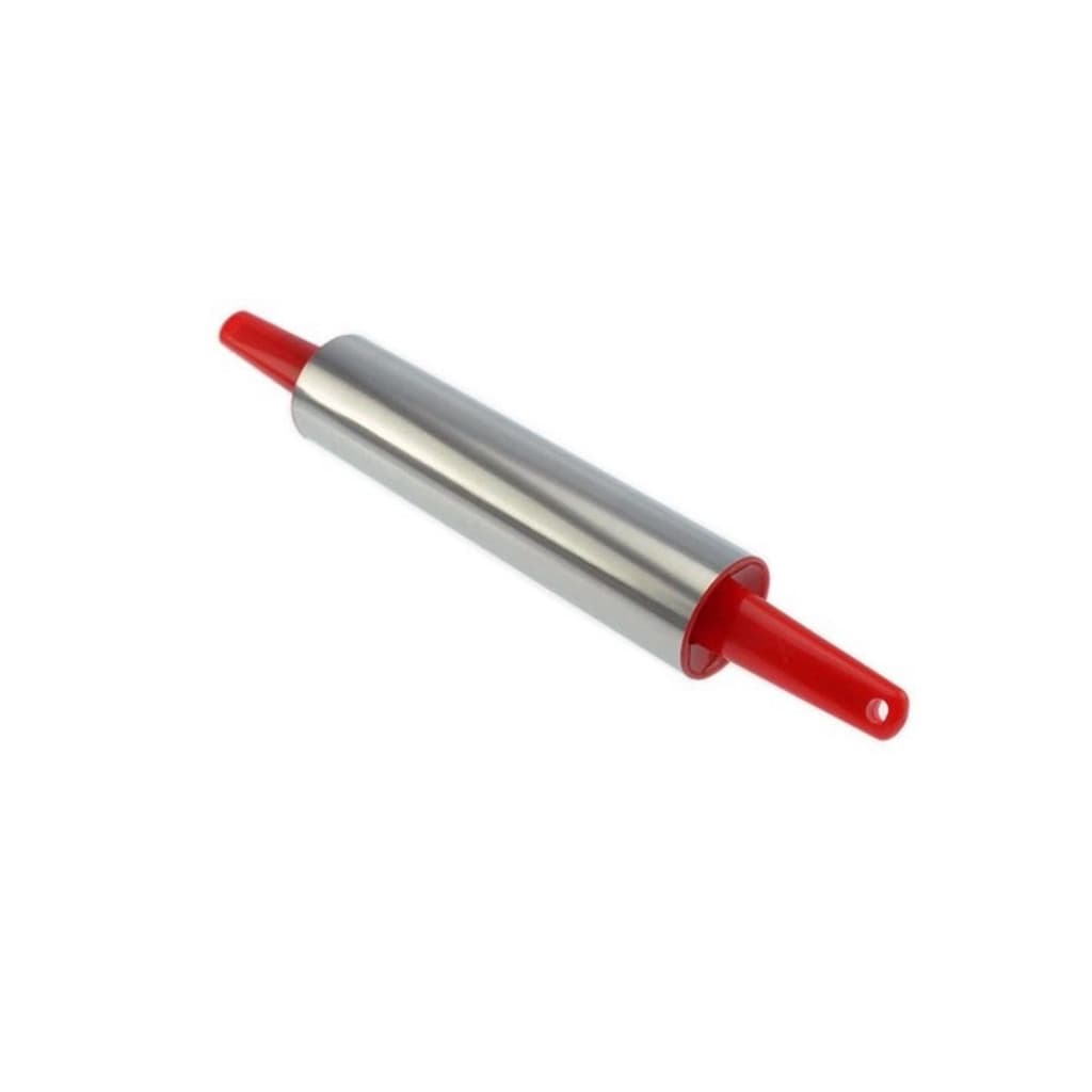 Rolo Abridor De Massa Inox Massa Pizza Antiaderente 34cm